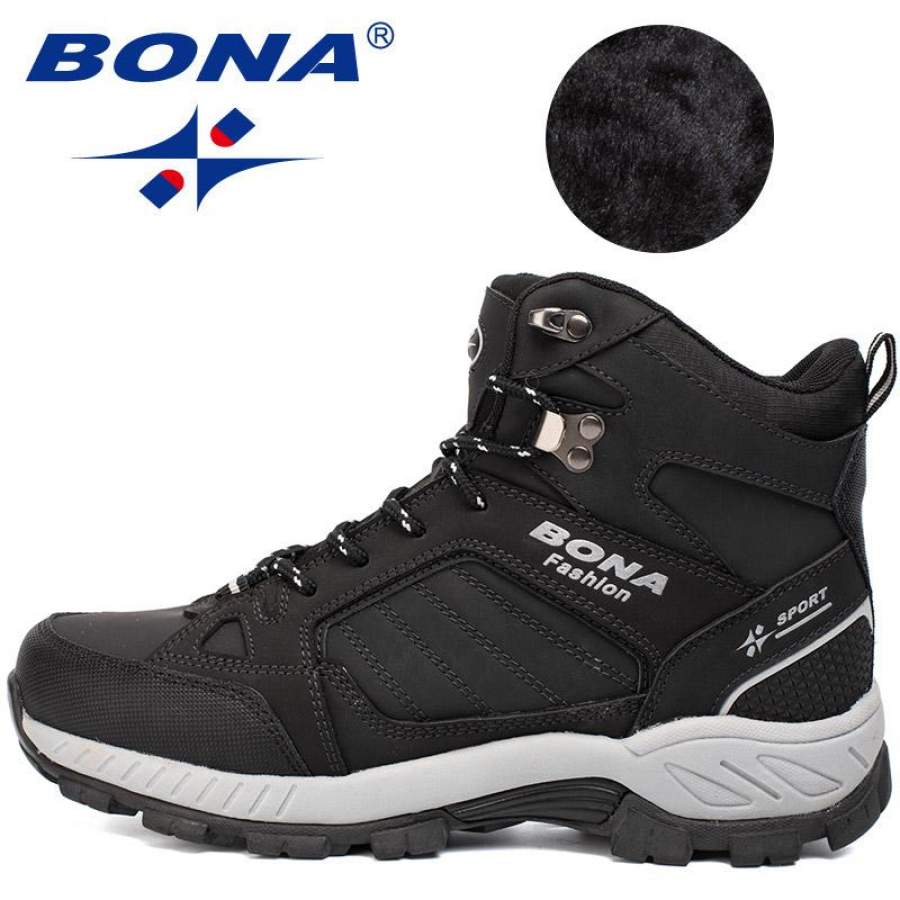 BONA New Classics Style Men Hiking Shoes Outdoor Walking Jogging Trekking Sport Shoes Multi-Fundtion Climbing Sneakers For Men