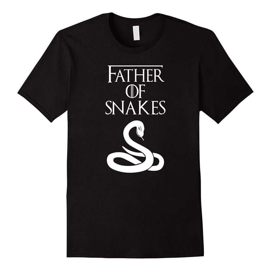 Father Of Snakes | Funny & Unique Snake T-Shirt & Gift Men Short Sleeve T-Shirt