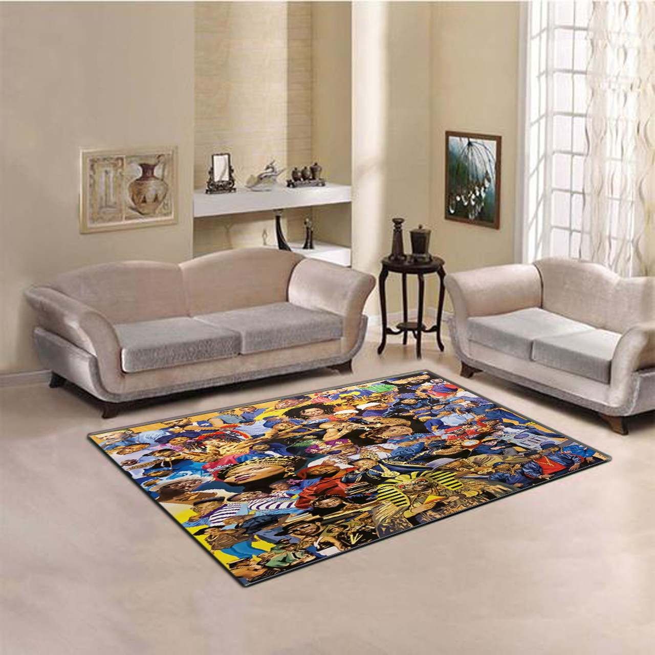 The Art Of Hip Hop Area Rugs Living Room Carpet FN101234 Local Brands Floor Decor