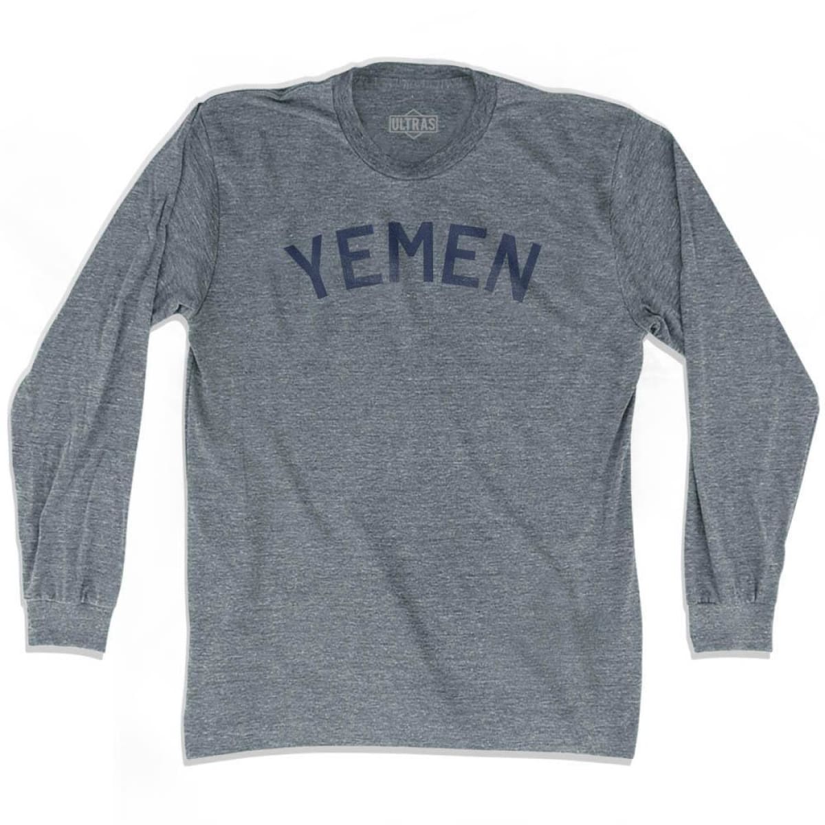 Yemen Vintage City Adult Tri-Blend Long Sleeve T-shirt