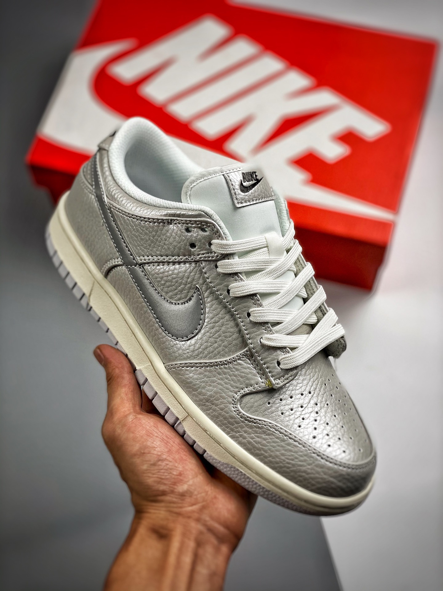 Nike Dunk Low Metallic SilverSail-White DX3197-095 5339308