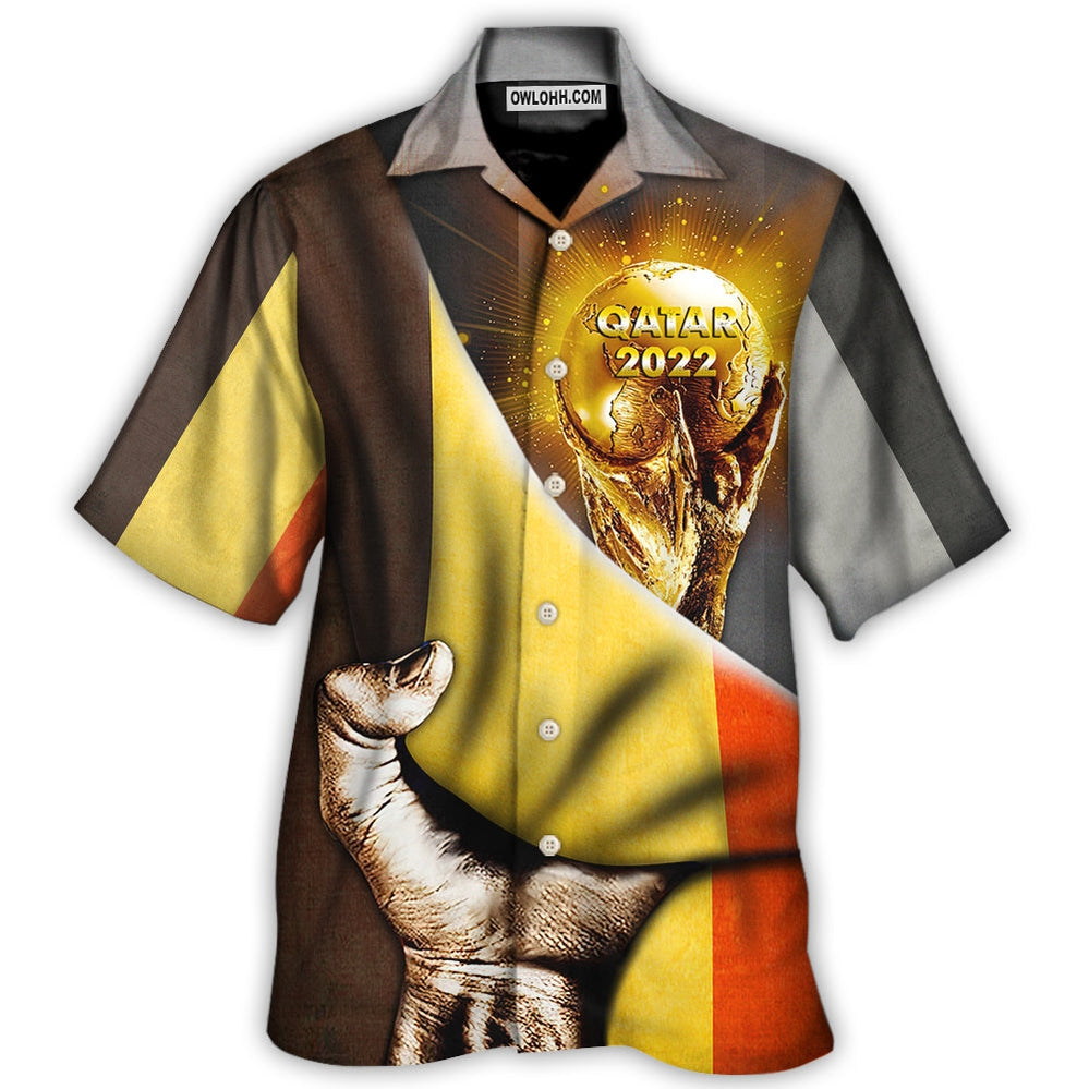 World Cup Qatar 2022 Belgium Will Be The Champion – Hawaiian Shirt  – Owl Ohh