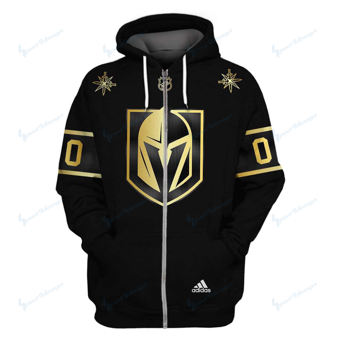 Vegas Golden Knights Limited Edition All Over Print Hoodie Sweatshirt Zip Hoodie T Shirt Unisex 813