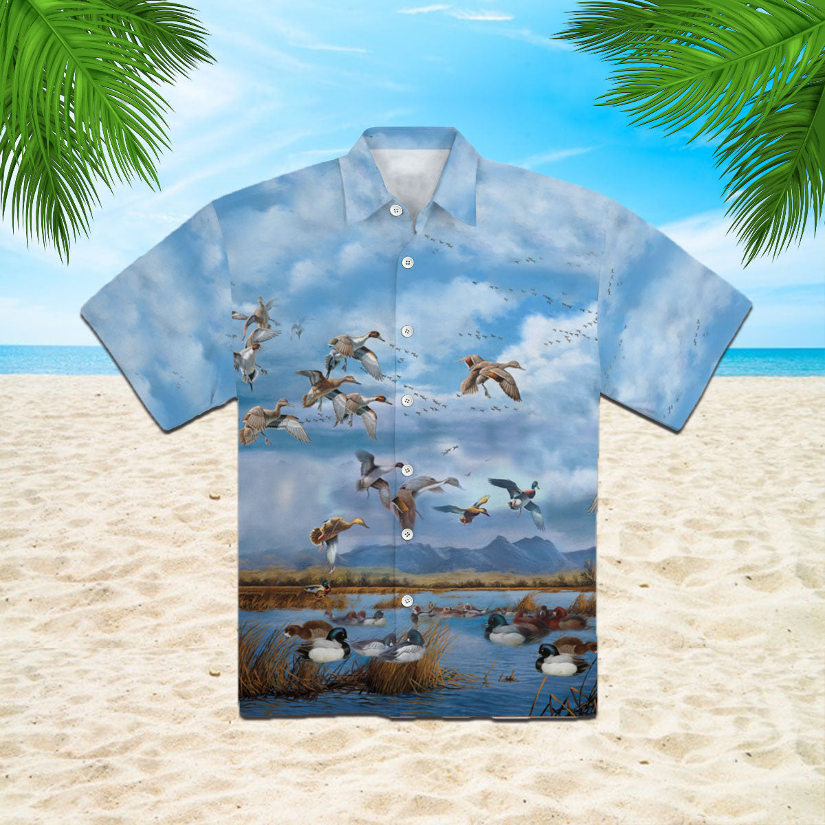 Wild Ducks Keep Your Freedom Hawaii Shirt For Men Women Ha28647