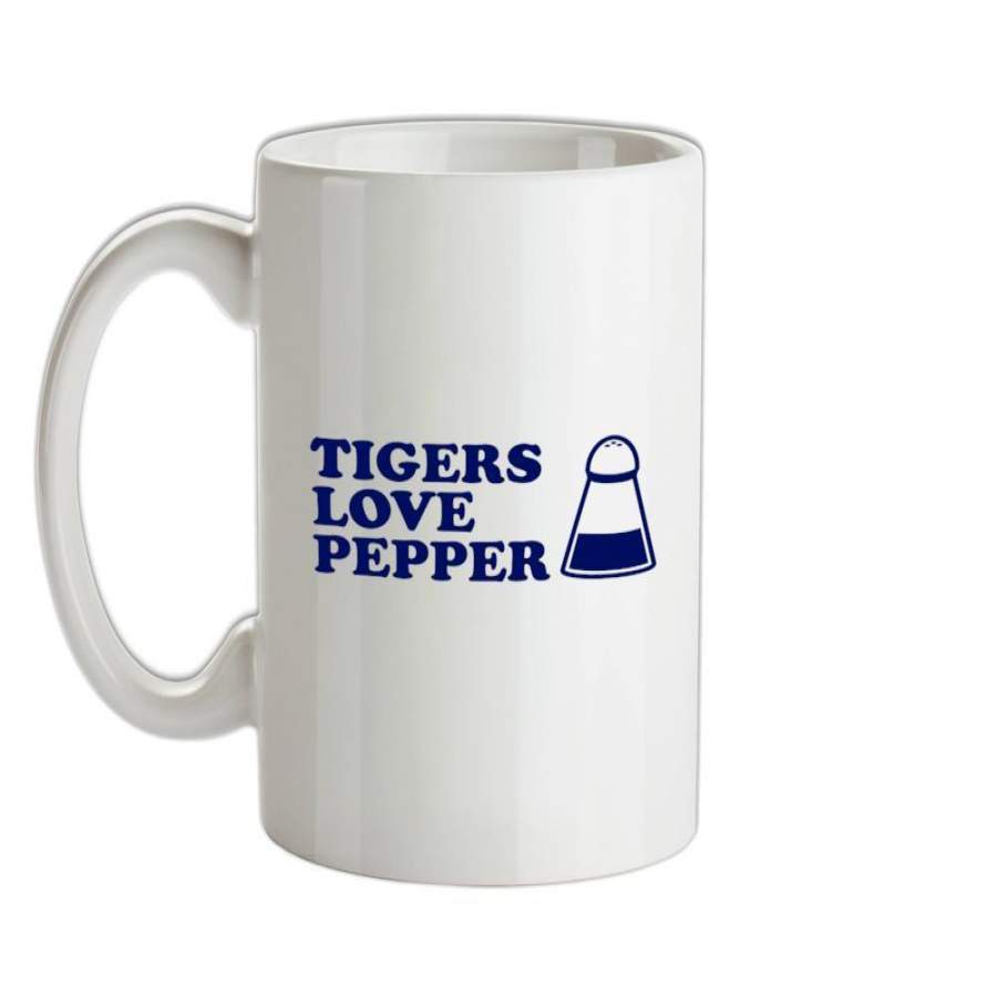 Tigers Love Pepper Ceramic Mug