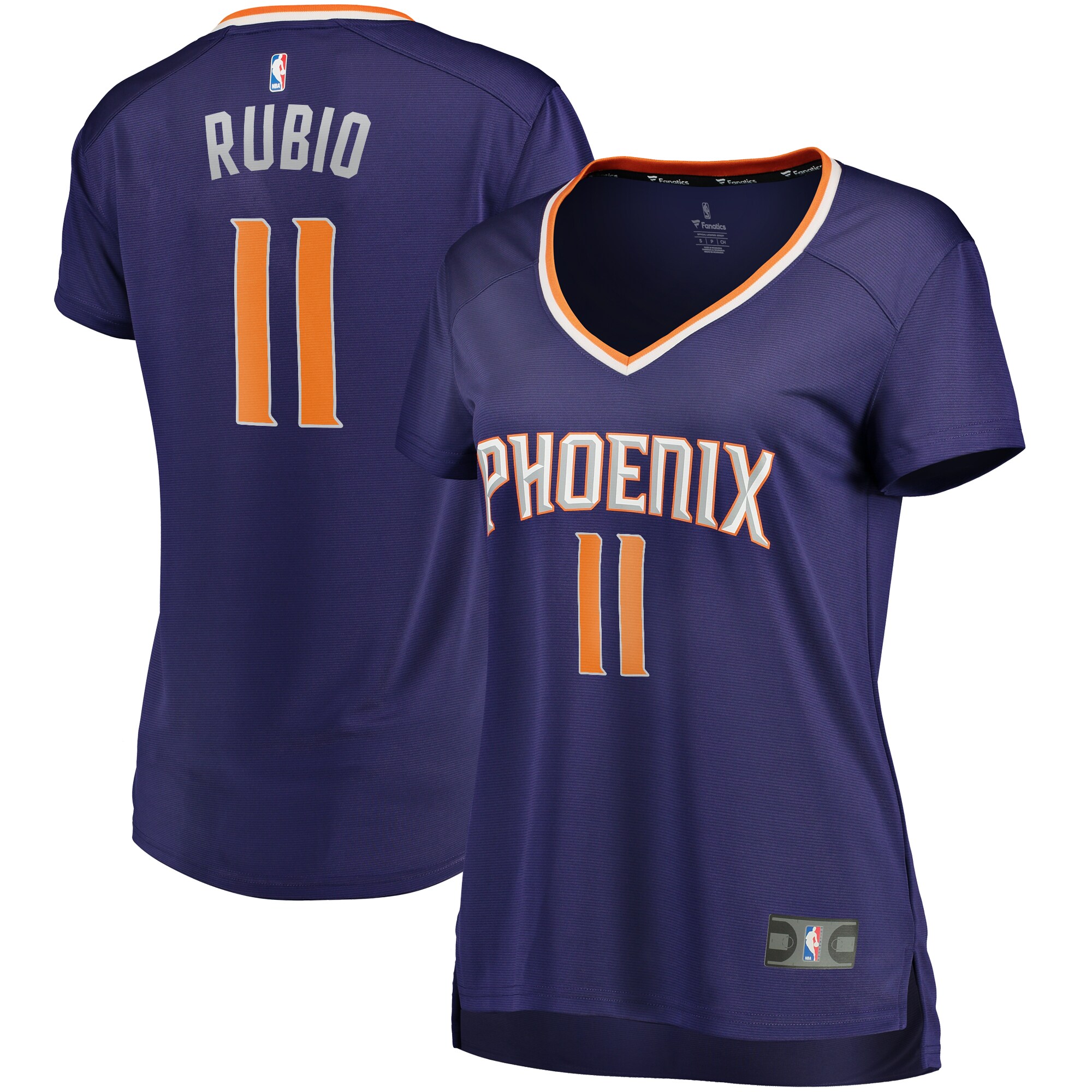 Ricky Rubio Phoenix Suns Women's Fast Break Jersey Purple – Icon Edition