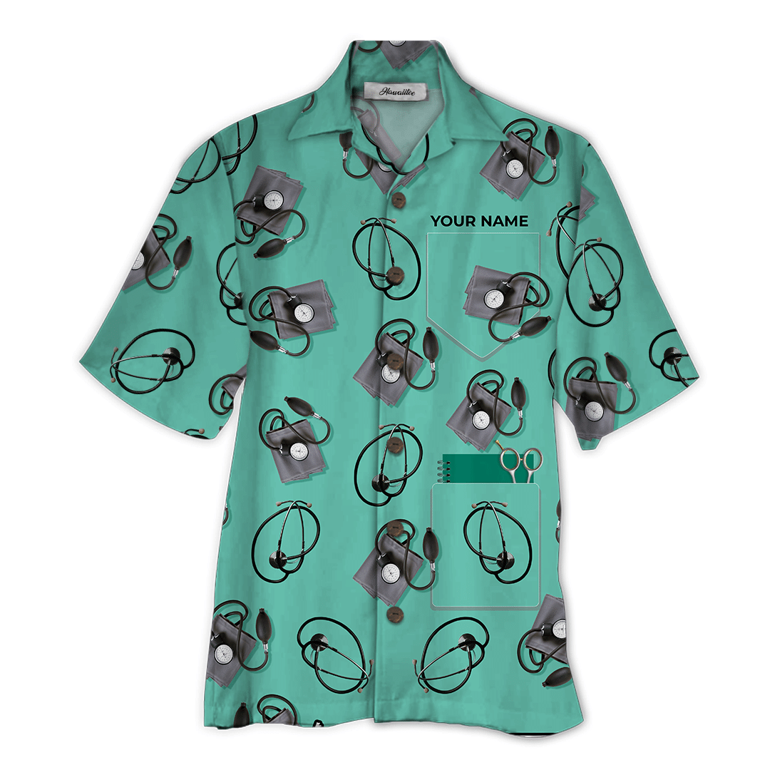 Nurse Blue High Quality Unisex Hawaii Shirt For Men And Women Ha53897