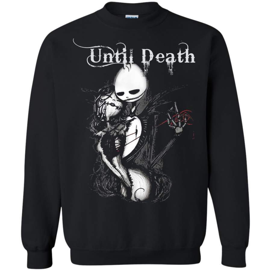 AGR Until Death Jack Skellington And Sally Sweatshirt