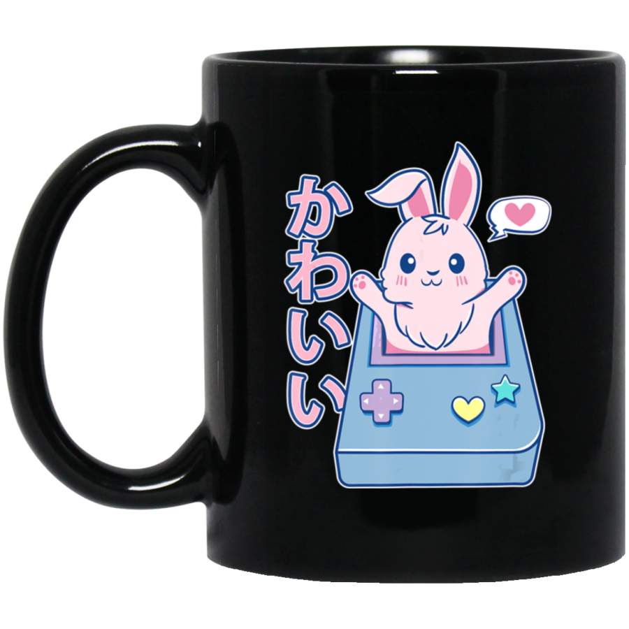 kawaii gamer bunny – Rabbit Pastel Cute Coffee Mug