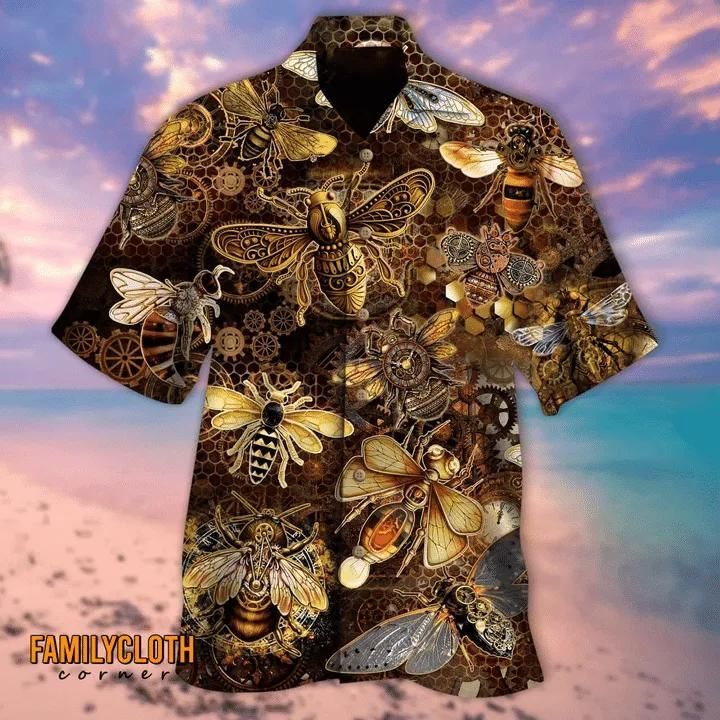 Bee Kind Bee You Aloha Hawaiian Shirt Colorful Short Sleeve Summer Beach Casual Shirt For Men And Women