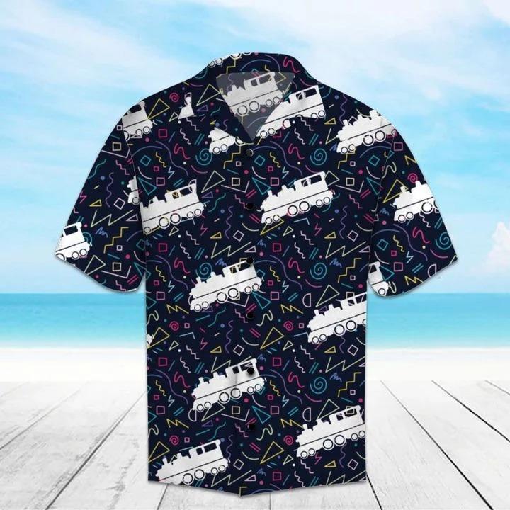 Train Hawaii Shirt Unisex Full Size Adult Colorful Ha10986