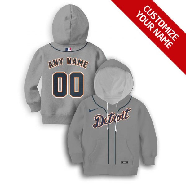 Detroit Tigers Personalized Unisex Kid Hoodie All Over Printed Unisex Kid Hoodie Us Size