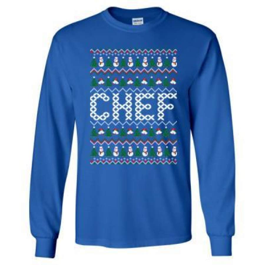 AGR Chef Ugly Christmas Sweater – Long Sleeve T-Shirt