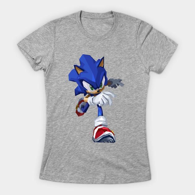 Sonic The Hedgehog The Blue Speedster Women’s T-Shirt