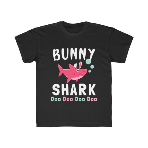 Bunny Shark Doo Doo Doo – Kids Tee