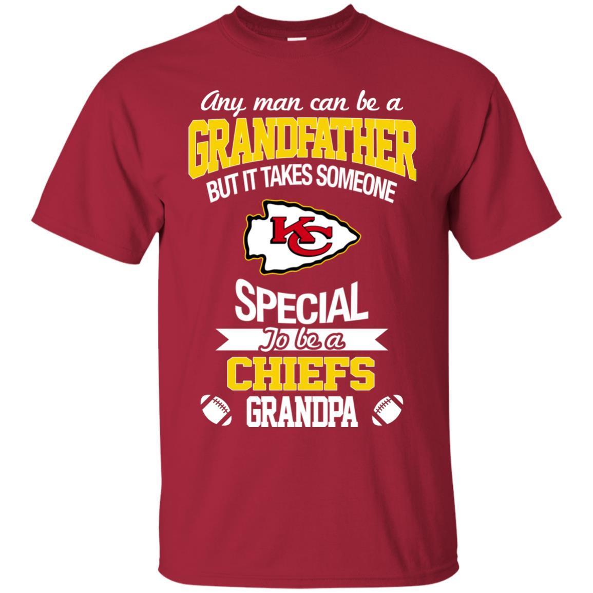 It Takes Someone Special To Be A Kansas City Chiefs Grandpa Tshirt