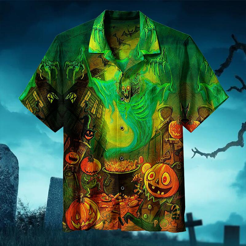 Halloween Scary Ghost Hawaii Shirt For Men Women Adult Ha68689