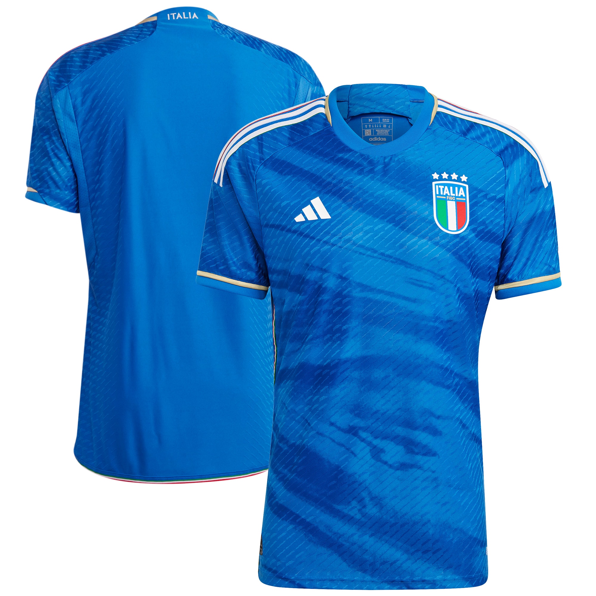 Italy National Team 2023 Home Authentic Jersey – Blue