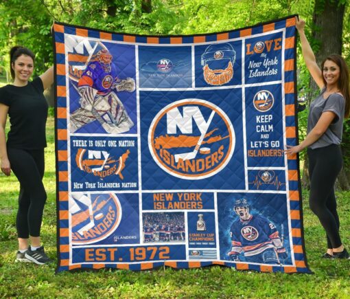 New York Islanders 2 Quilt Blanket A95