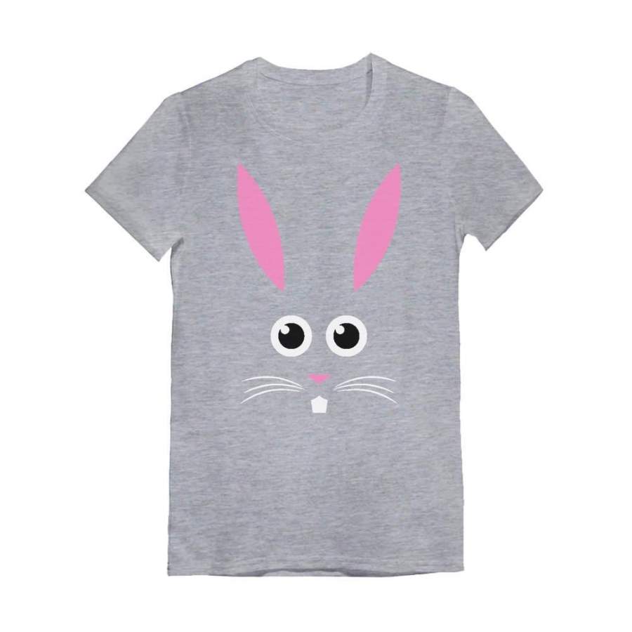 Children’s Easter Bunny Face Infant Girls’ Fitted T-Shirt