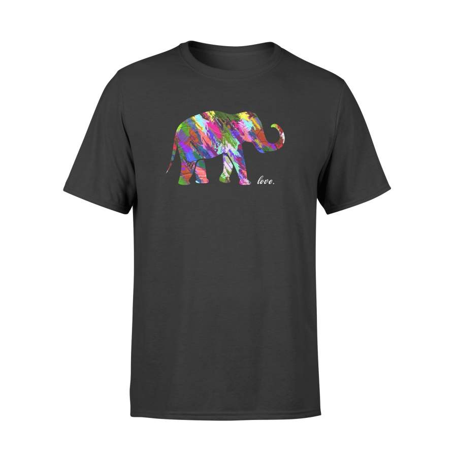 Beautiful Elephant Love Gift Painted T-Shirt