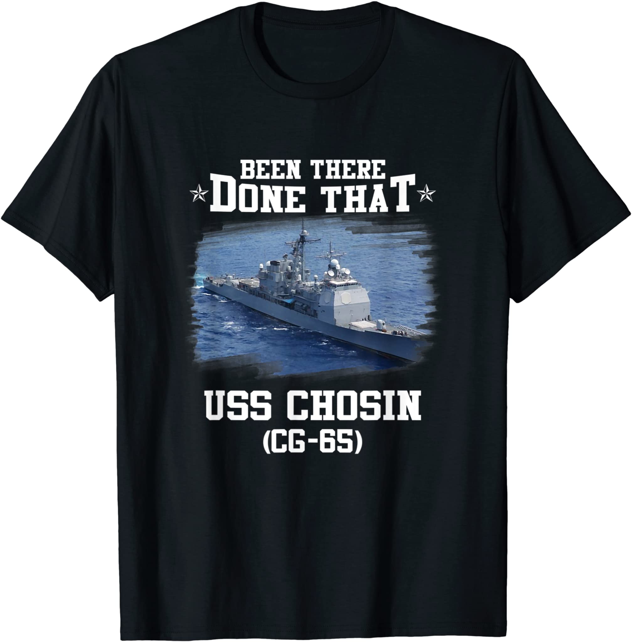 USS Chosin CG-65 Ticonderoga Class Cruiser Father Day Gift T-Shirt