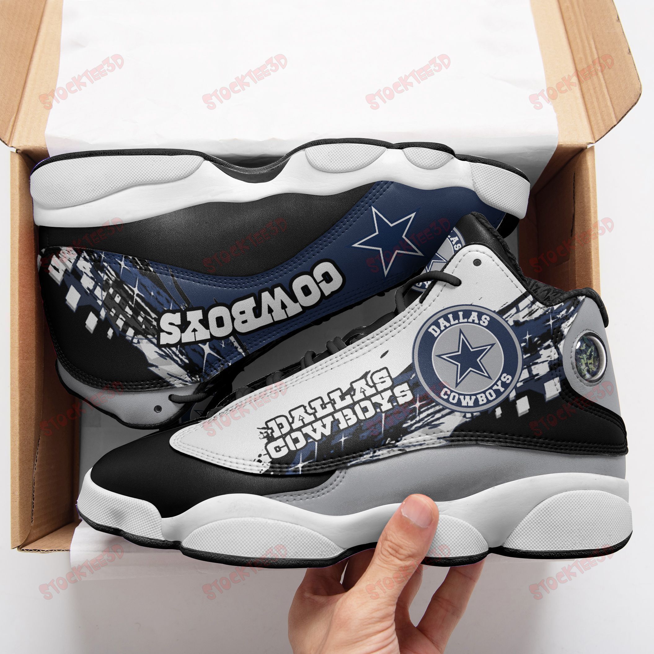 Dallas Cowboys Air Jd13 Sneakers 620