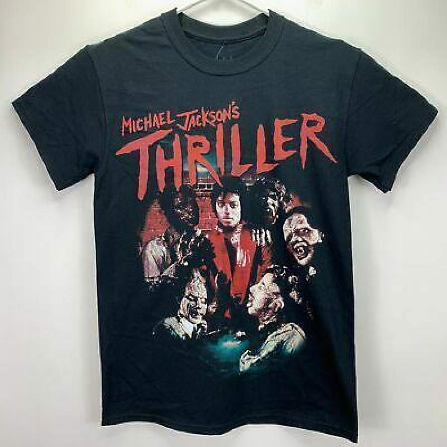 YPS Merch Traffic Mens Michael Jackson Thriller Graphic T-Shirt