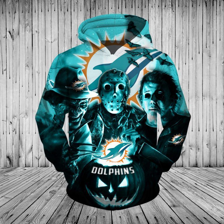 Miami Dolphins 3D Hoodie 06