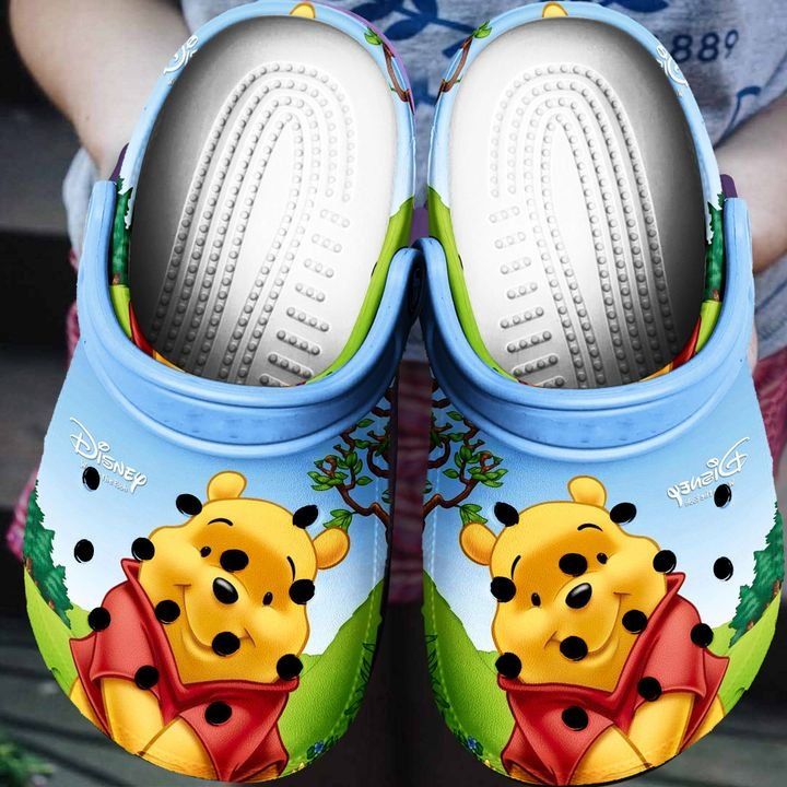 Winnie The Pooh Cartoon Movie Clogs Clogband Clog Comfortable For Mens Womens Classic Clog Water Shoes