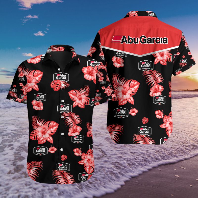 3D All Over Printed Abu Garcia An-Ht Hawaiian Shirts Ver 1 (Red)