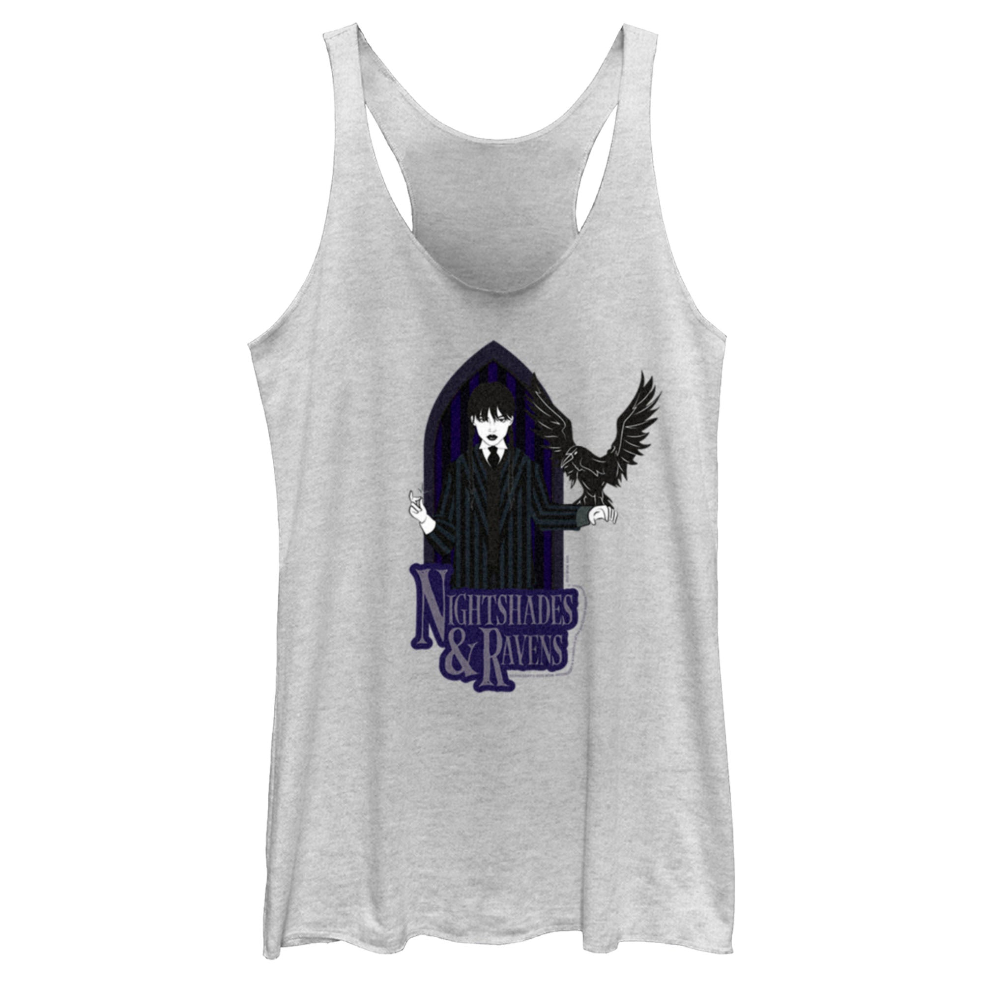 Women’S Wednesday Nightshades & Ravens Racerback Tank Top