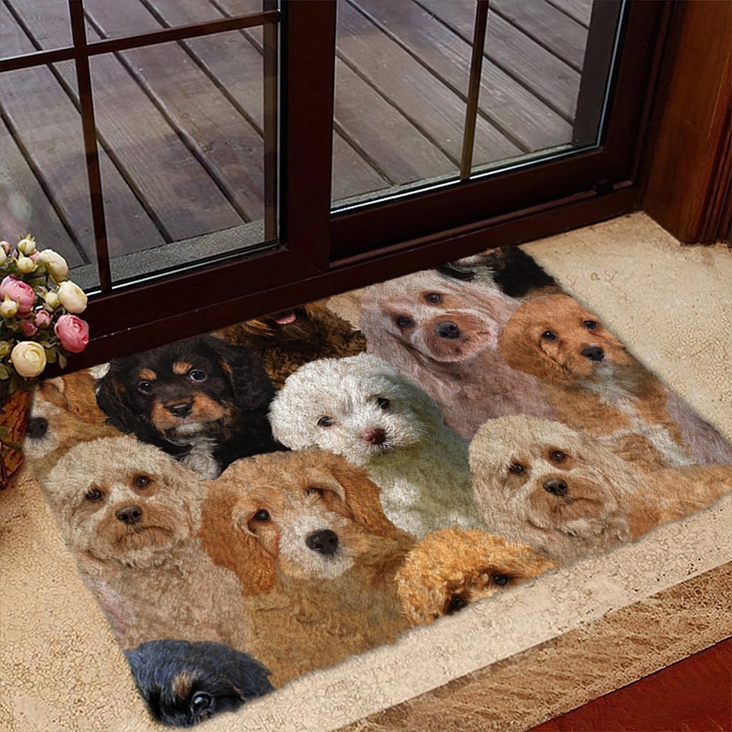 Tmarc Tee A Bunch Of Cavapoos Doormat