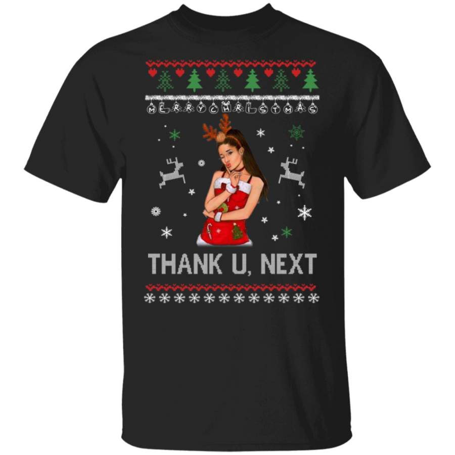 Ariana Grande Christmas Thank U Next Shirt