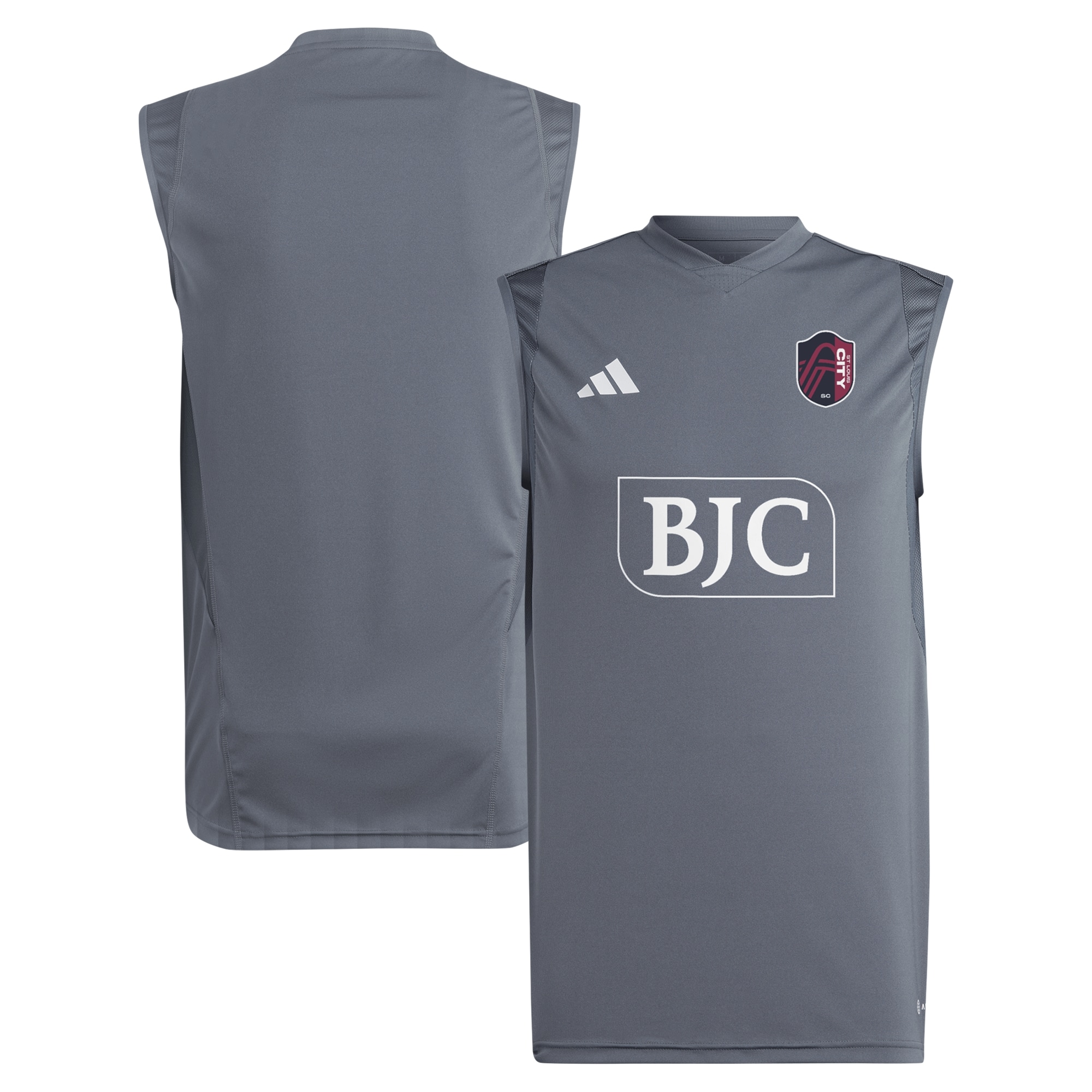 St. Louis City SC 2024 Sleeveless Training Jersey – Gray