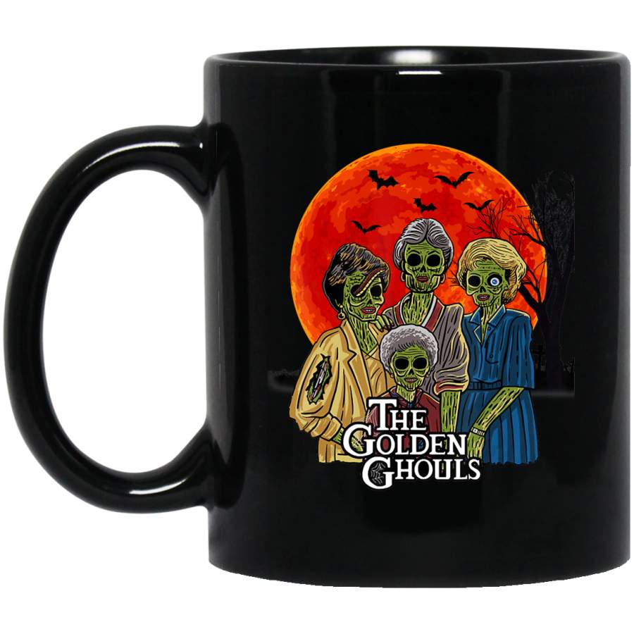 Vintage The Golden Ghouls Gift For Men Women Coffee Mug