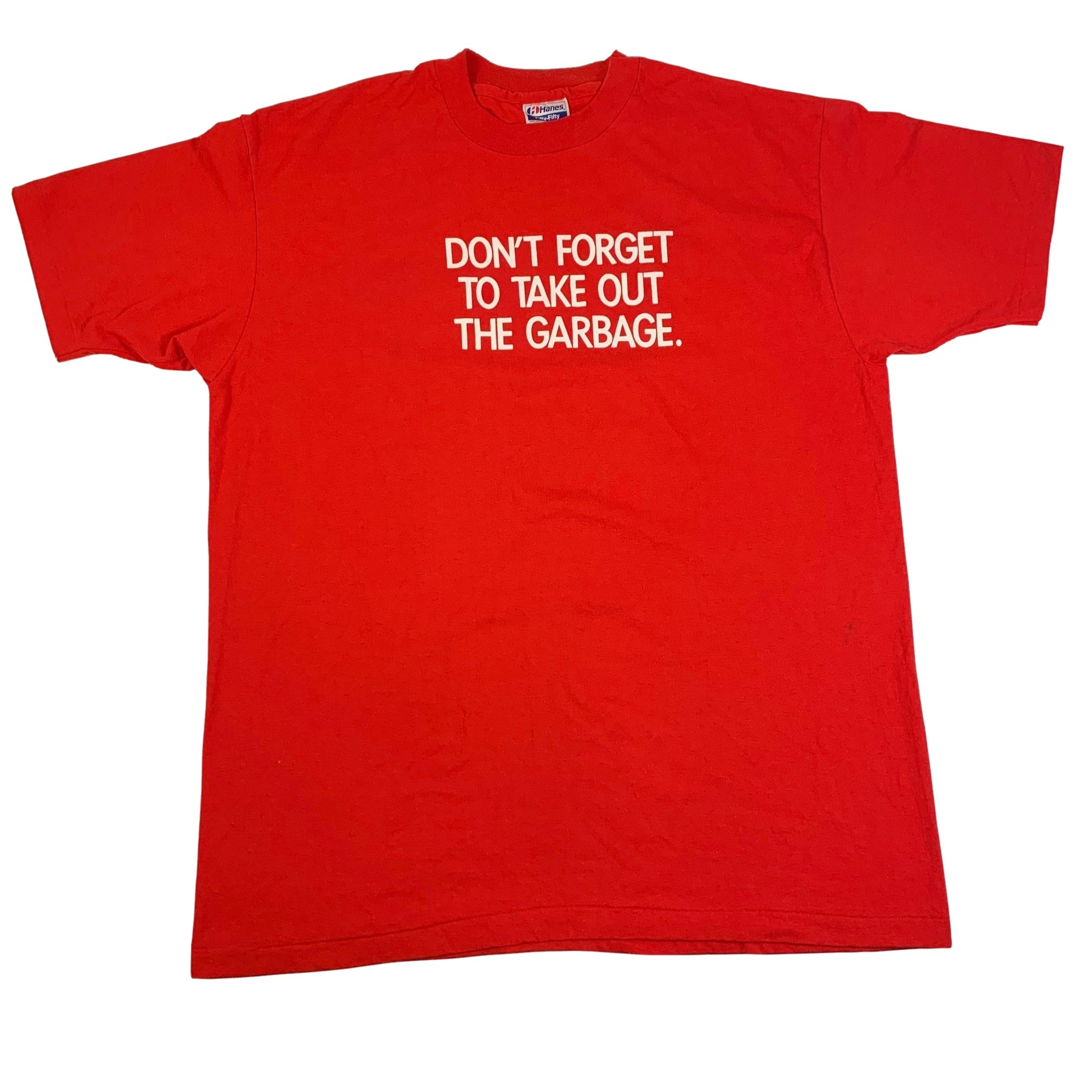 Vintage Out For Justice “Don’t Forget To Take Out The Garbage” T-Shirt