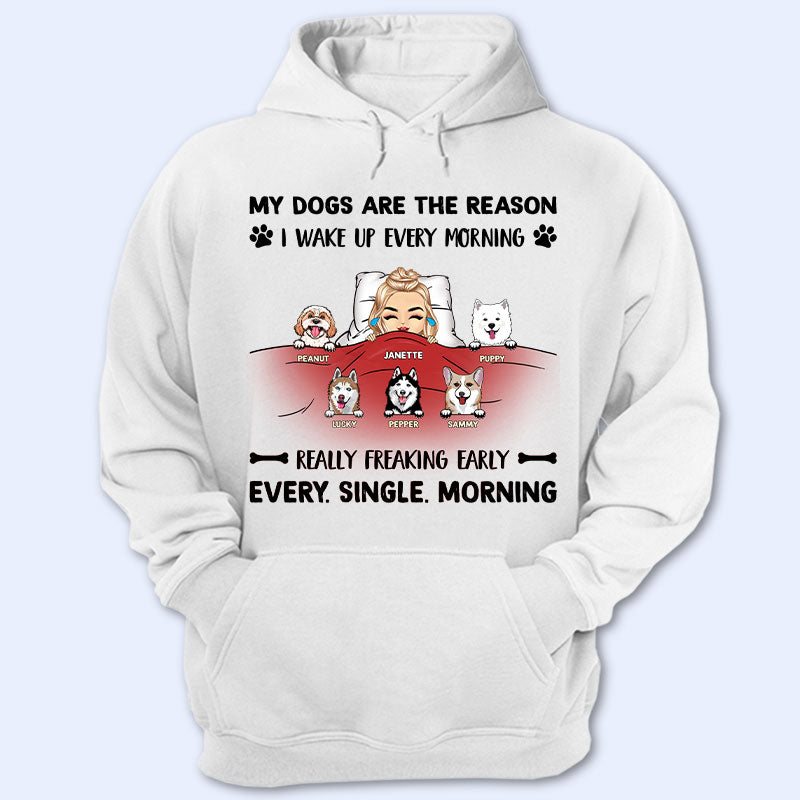 Every Single Morning – Gift For Dog And Cat Lovers – Personalized Custom Hoodie