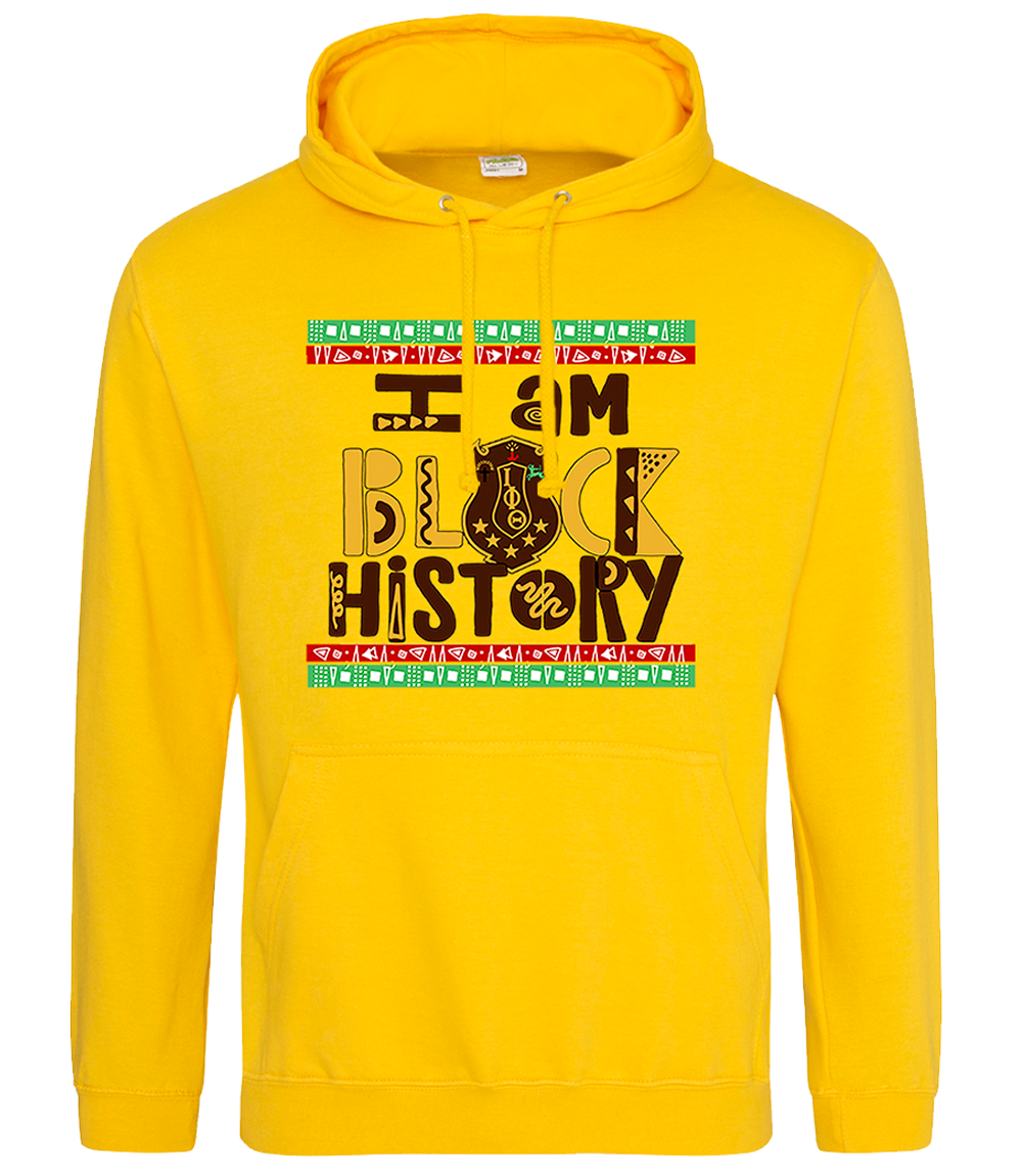 Iota Phi Theta I Am Black History Hoodie