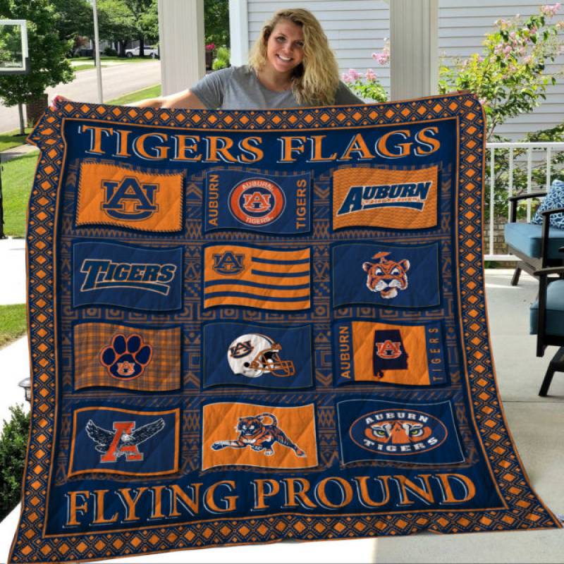 Auburn Tigers Quilt Blanket LC6
