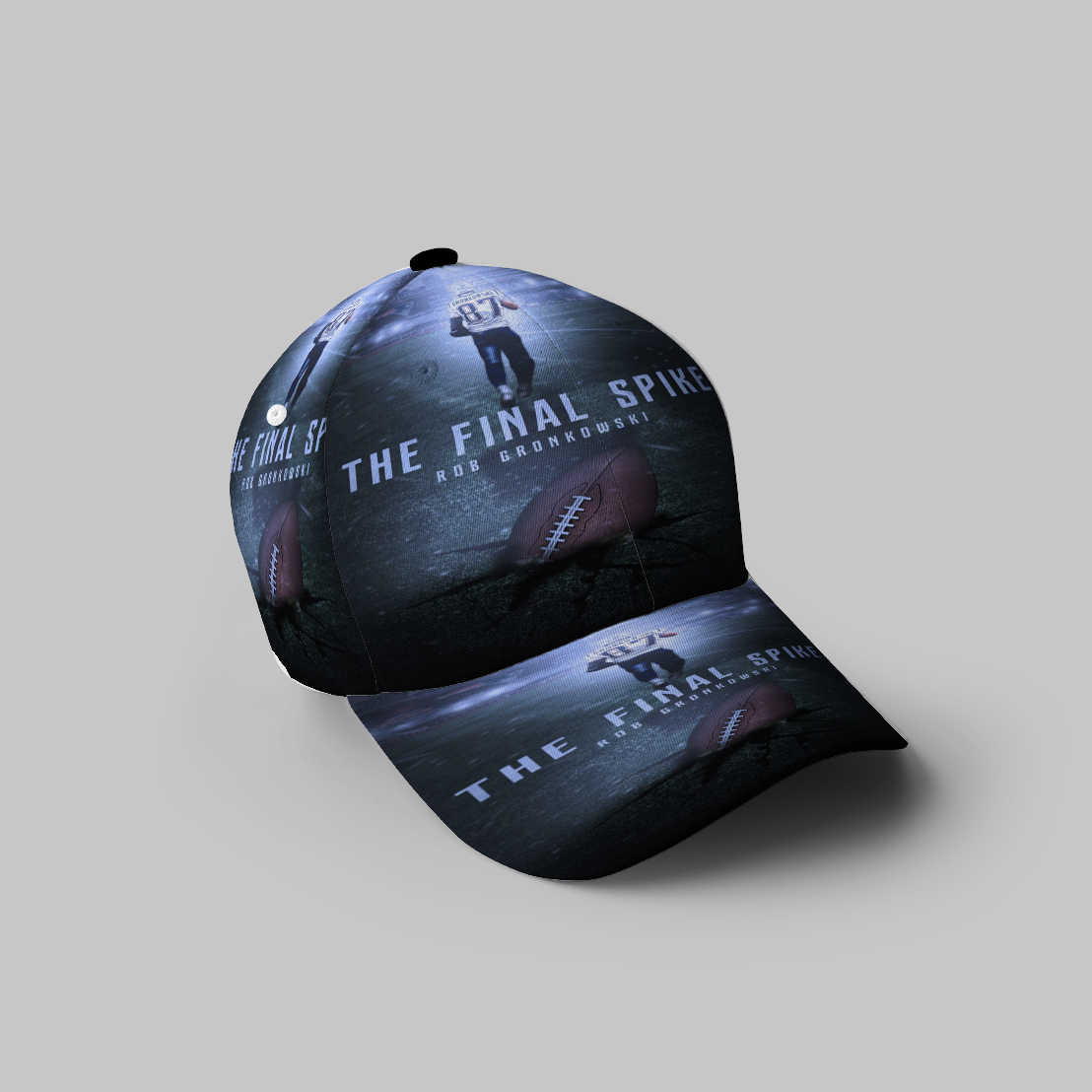 New England Patriots The Final Spike 3D Printing Baseball Cap Classic Hat