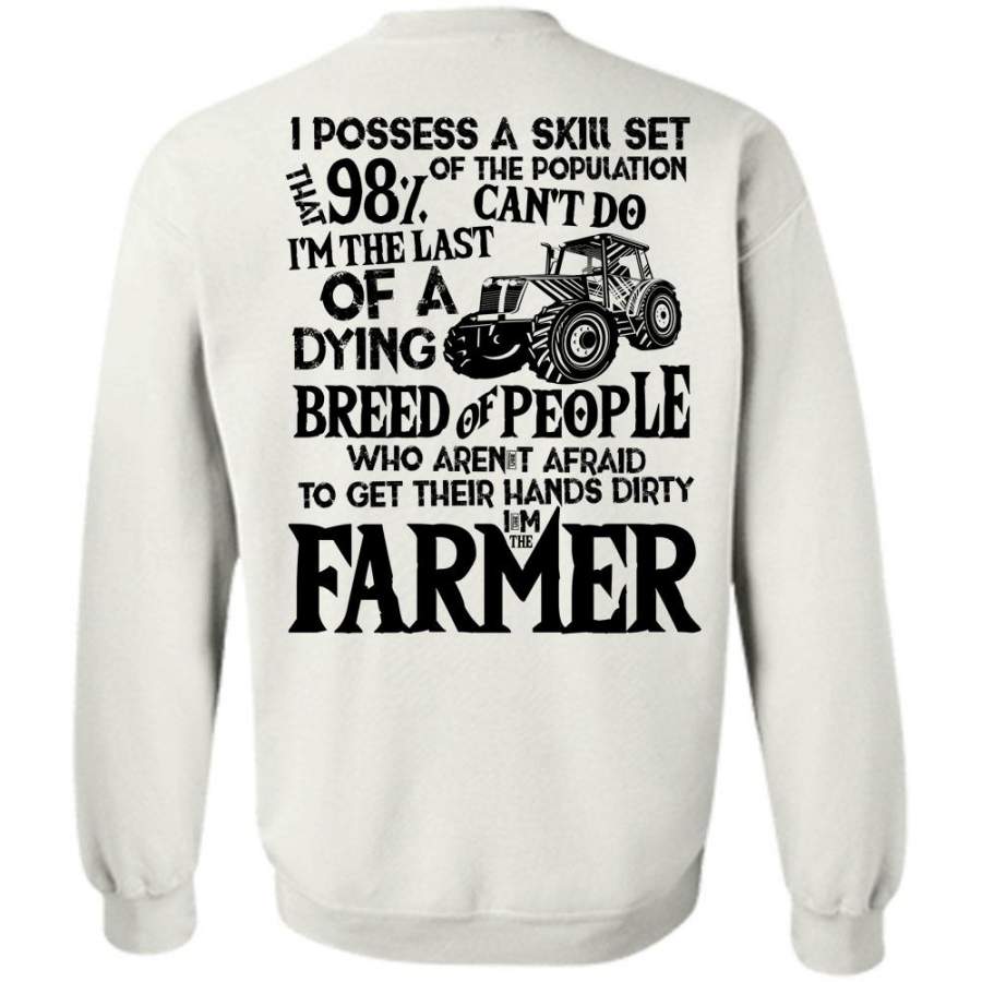 I Love Farming T Shirt, I’m The Farmer Sweatshirt