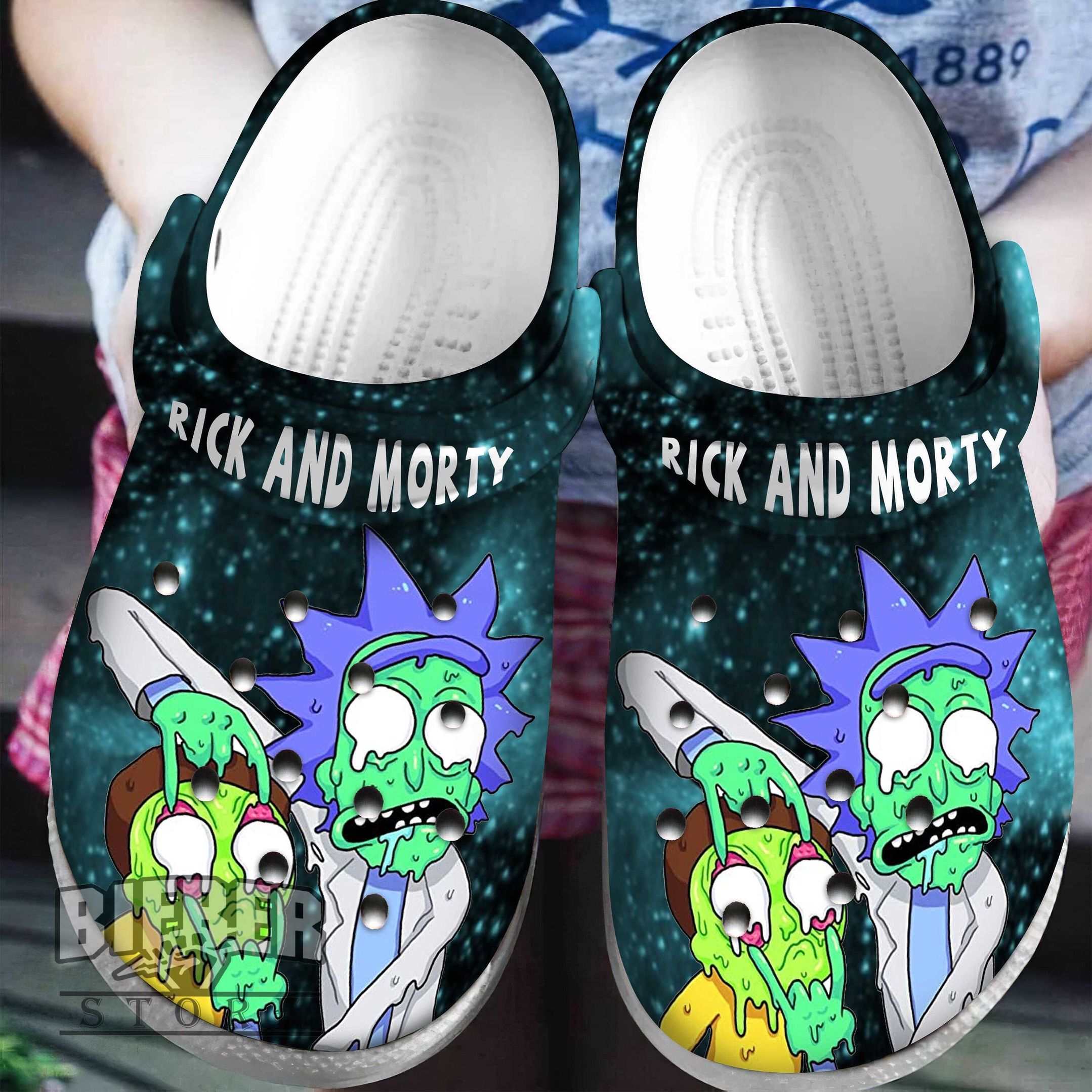 Rick And Morty Crocband Crocs Clog Shoes