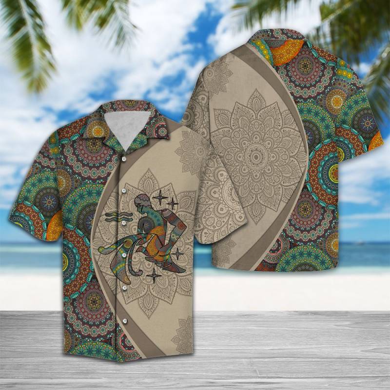 Amazing Aquarius Horoscope Hawaiian Shirt Ha61138