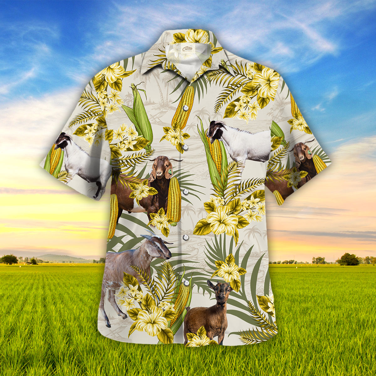 Goat Farmer Corn Hawaii Shirt Ha87824