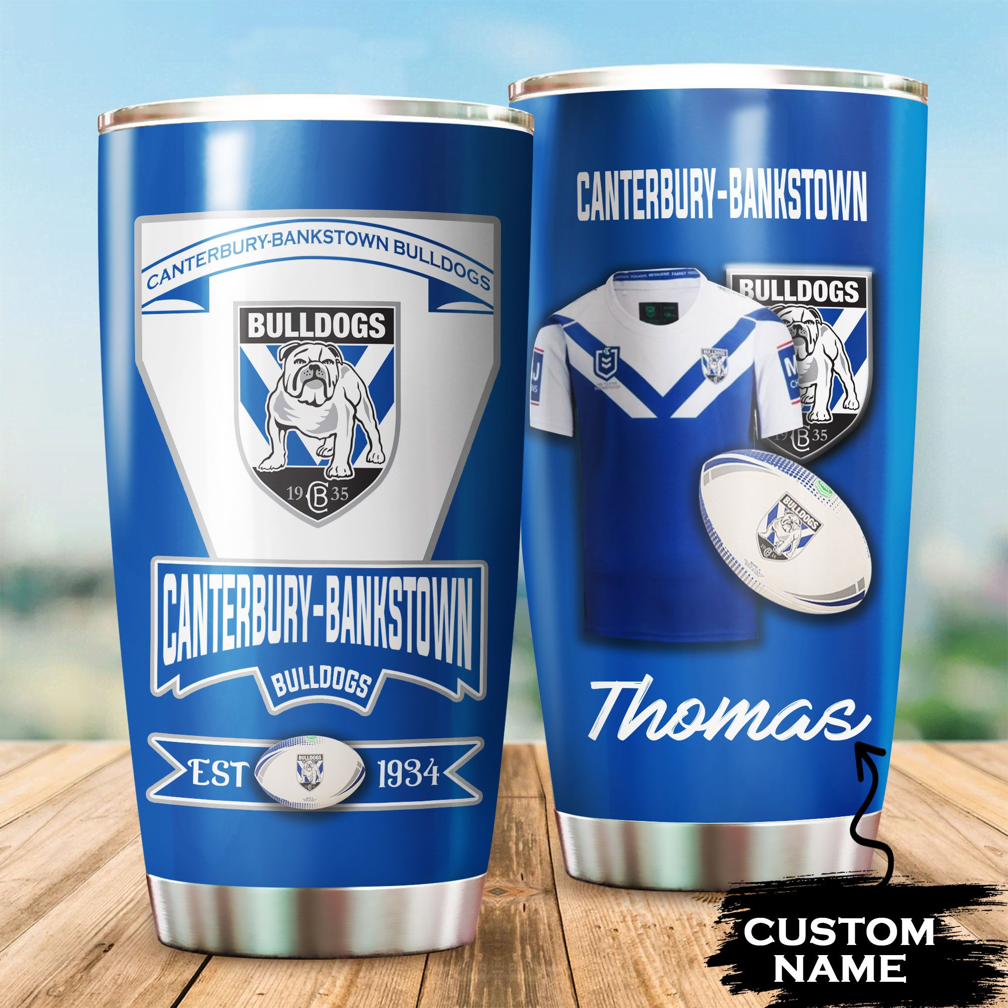 Canterbury-Bankstown Bulldogs Custom Tumbler 127 L1MTH0807