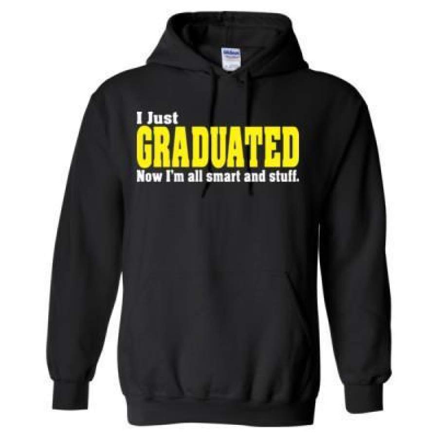 AGR I Just Graduated Now I Am All Smart And Stuff – Heavy Blend™ Hooded Sweatshirt