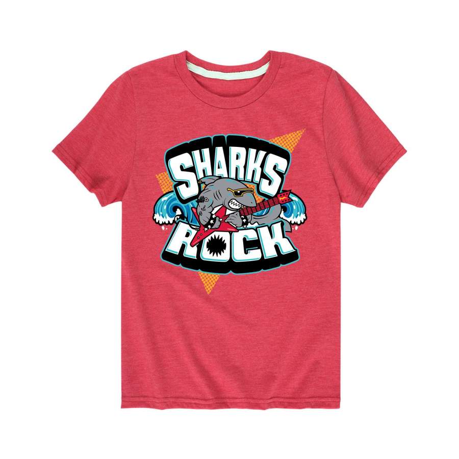 Sharks Rock – Toddler Short Sleeve T-Shirt