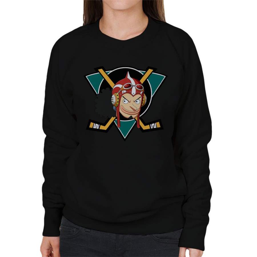 Usopp Mighty Ducks One Piece Women’s Sweatshirt