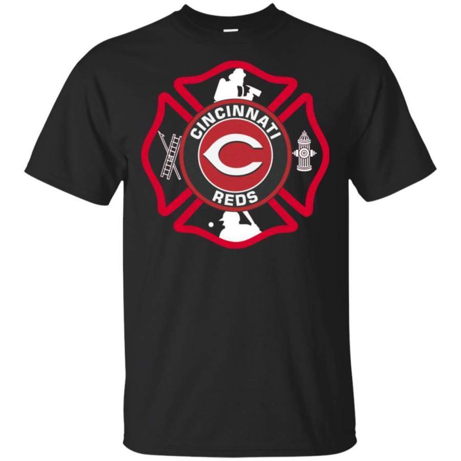 This Firefighter Loves Cincinnati Reds T-shirt Fan